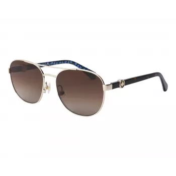 Kate Spade Raglan sieviešu saulesbrilles - Kvadrātveida acetāta rāmis - UV400 aizsardzība - 56/17/140 mm