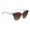 KATE SPADE SAVANNAGSIPRF Sieviešu saulesbrilles - Havanas acetāta rāmis, brūnas gradienta lēcas, 57/17/140 mm