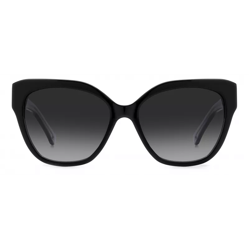 Kate Spade Savannah GS807F Sieviešu saulesbrilles - Tumši Havana acetāta rāmis ar brūniem gradienta lēcām 57/17/140 mm