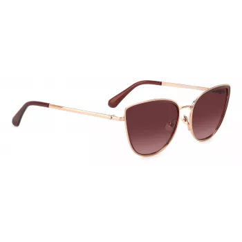Kate Spade Staci Cat Eye Saulesbrilles Havana Brūns Gradients 56mm