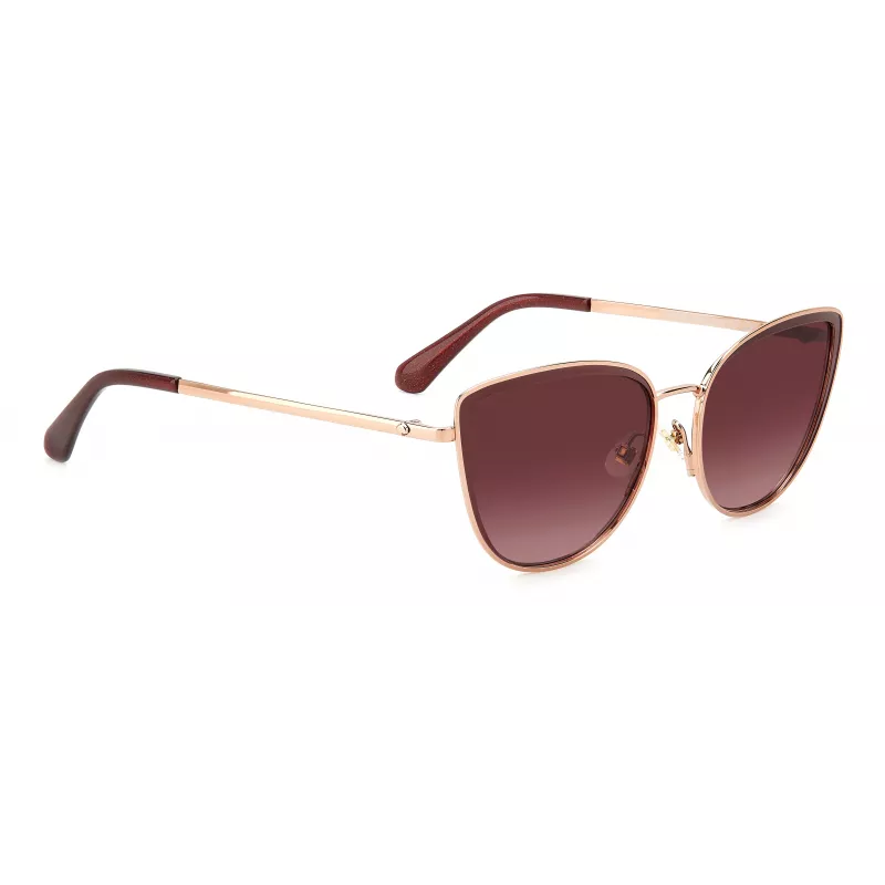 Kate Spade Staci Cat Eye Saulesbrilles Havana Brūns Gradients 56mm