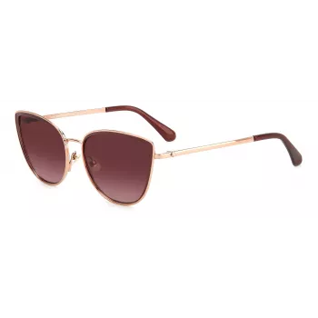 Kate Spade Staci Cat Eye Saulesbrilles Havana Brūns Gradients 56mm