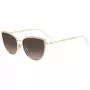 KATE SPADE Staci Sieviešu Kvadrātveida Saulesbrilles Melnas Pelēks Gradients 56mm