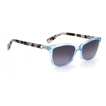KATE SPADE TABITHASPJPF3 Sieviešu saulesbrilles - Havana acetāta rāmis, brūnas gradienta lēcas, 53 mm