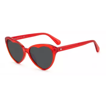 Kate Spade Velma sieviešu saulesbrilles VELMASC9AF7IR Melns rāmis Pelēkas gradienta lēcas 57/17/140 mm