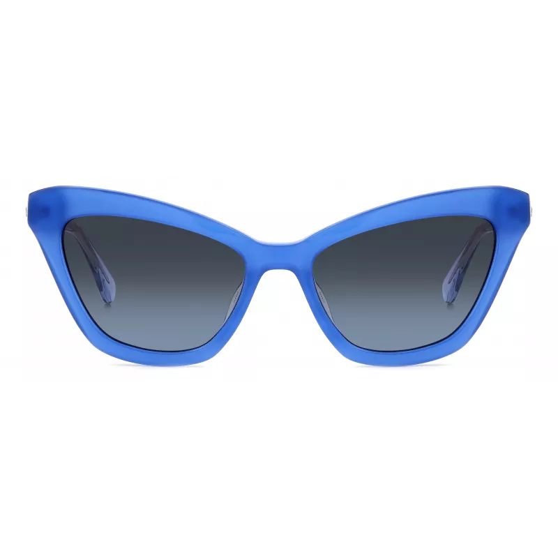KATE SPADE Sieviešu Amelie kvadrātveida saulesbrilles - Melns rāmis, pelēki gradienta lēcas 54mm