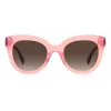 KATE SPADE Sieviešu BELA Kaķacs formas saulesbrilles Melns Acetāts Pelēks Gradienta Lēcas 50mm