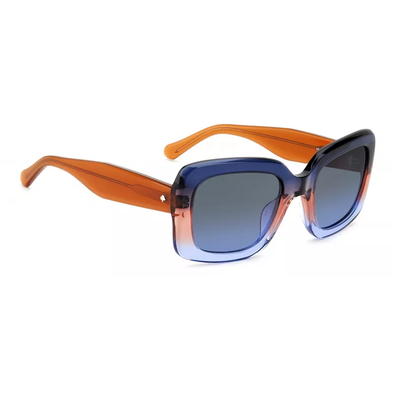 KATE SPADE Sieviešu Bellamy Square Acetāta Saulesbrilles Havana Brūns Gradients 52mm