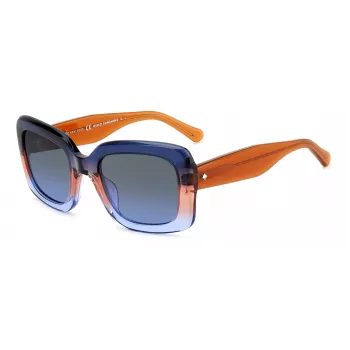 KATE SPADE Sieviešu Bellamy Square Acetāta Saulesbrilles Havana Brūns Gradients 52mm