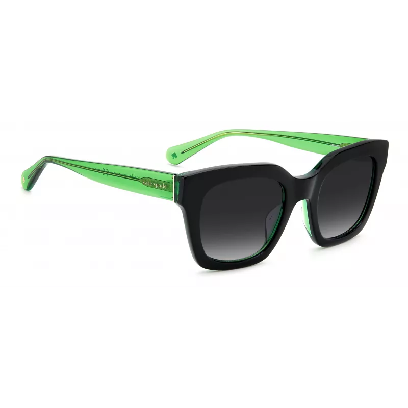 Kate Spade Sieviešu CAMRYNS7ZJF09 Kvadrātveida Acetāta Saulesbrilles ar Pelēkām Gradienta Lēcām