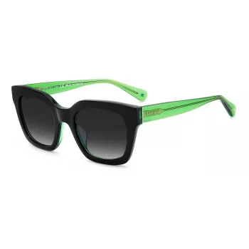 Kate Spade Sieviešu CAMRYNS7ZJF09 Kvadrātveida Acetāta Saulesbrilles ar Pelēkām Gradienta Lēcām