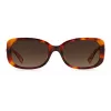 KATE SPADE Sieviešu Dionna kaķacs formas saulesbrilles - Melns acetāta rāmis ar pelēkām gradienta lēcām - 52/17/140 mm