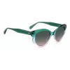 KATE SPADE Sieviešu Elina kaķacs formas saulesbrilles - Melns rāmis, pelēki gradienta lēcas 53mm