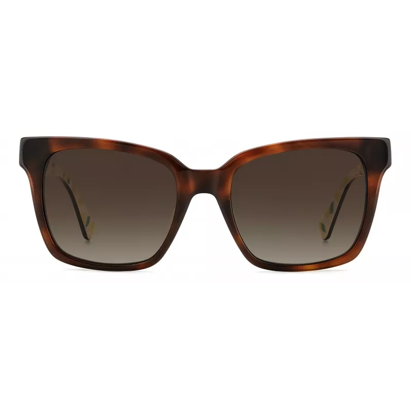 KATE SPADE Sieviešu Harlow saulesbrilles GS086F5 - Kvadrātveida acetāta rāmis 55/17/140 mm