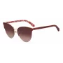 KATE SPADE Sieviešu Izara kaķacs formas saulesbrilles - Melns acetāta rāmis ar pelēku gradienta lēcu - 57/17/140 mm