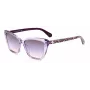 KATE SPADE Sieviešu Lucca kvadrātveida saulesbrilles Havana Acetāts Brūns Gradienta Lēcas 55mm