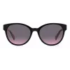 KATE SPADE Sieviešu Nathalie GS807 Saulesbrilles - Melns Acetāta Rāmis Pelēks Gradienta Lēcas 55/17/140 mm