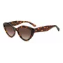 KATE SPADE Sieviešu saulesbrilles JUNIGS086F5HA - Melns acetāta rāmis, Pelēkas polikarbonāta lēcas, 55/17/140 mm
