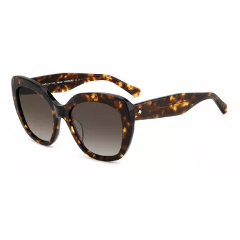 KATE SPADE Sieviešu Winslet GS086F Saulesbrilles - Acetāta rāmis, UV400 aizsardzība, 55 mm lēcas