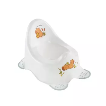 keeeper Adam Pot “Cute Capybara” dekoratīvs puķu pods, balts, 38x27x23,5 cm, iekštelpu/āra, salizturīgs