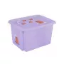 keeeper kaste ar vāku 45L Karolina Capybara 55,5x40x30cm soft purple