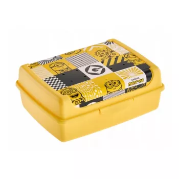 keeeper Pārtikas uzglabāšanas trauks deco-click-box midi 1L Carla Minions Mosaic 17x13x7cm Dzeltens