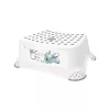 keeeper bērnu Tomek Stitch pakāpiens, 40.5 x 28.5 x 14 cm, 80 kg, balts ar apdruku