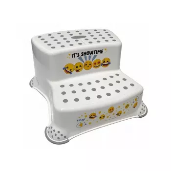 keeeper divlīmeņu sols Igor Emoji Showtime, balts, 40x37x21 cm