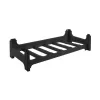 KEEEPER Vīna statīvs Rico 6 pudelēm 60x28x14 cm Melns