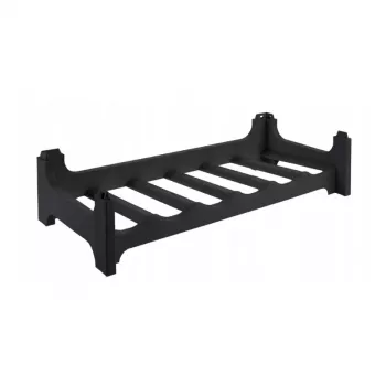 KEEEPER Vīna statīvs Rico 6 pudelēm 60x28x14 cm Melns