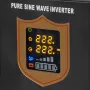 KEMOT PROsinus-1000 Tīra sinusa viļņa UPS invertors ar lādētāju 12V 230V 1000VA/700W Melns