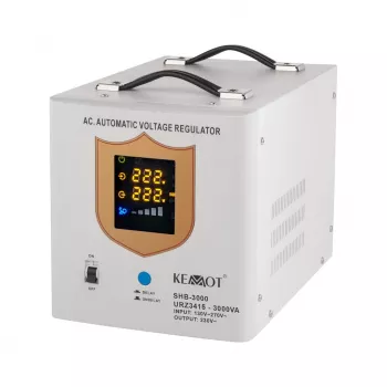 KEMOT SHB-3000 Automātiskais sprieguma stabilizators 3000VA 2400W