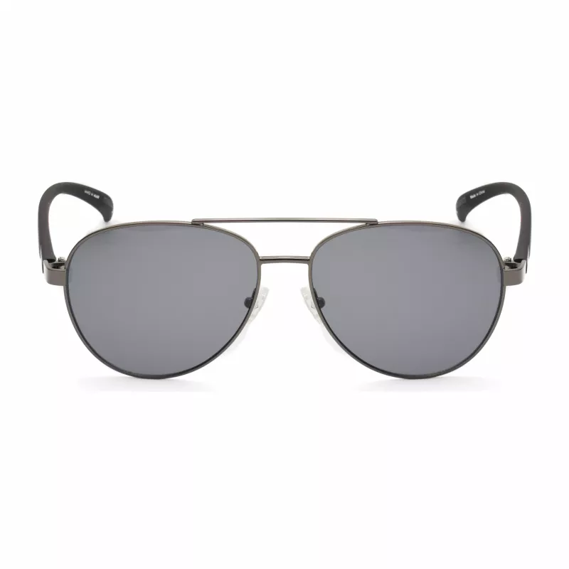 KENNETH COLE KC1318-5808A Vīriešu saulesbrilles - Klasisks taisnstūra metāla rāmis ar UV400 aizsardzību (58/15/140 mm)