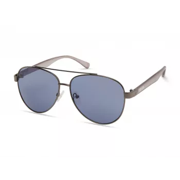KENNETH COLE KC1394-5908V Vīriešu saulesbrilles - Melns rāmis, Pelēkas lēcas, 59mm