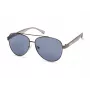 KENNETH COLE KC1394-5908V Vīriešu saulesbrilles - Melns rāmis, Pelēkas lēcas, 59mm