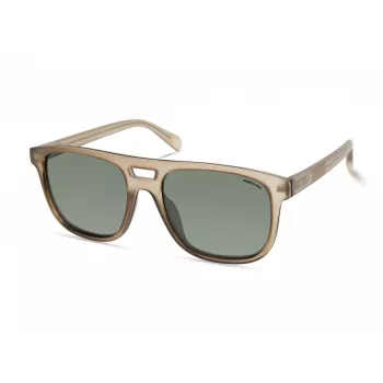 KENNETH COLE KC2975-5458N Vīriešu saulesbrilles - Melns rāmis, pelēkas lēcas 54mm