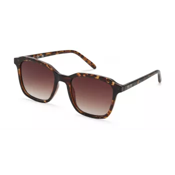 Kenneth Cole KC3005-5353F Unisex saulesbrilles, Havana/Brūns rāmis, Brūnas gradienta lēcas, 53 mm