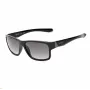 KENNETH COLE MAN KC1246-5801B Saulesbrilles - Spīdīgs melns rāmis, pelēkas polikarbonāta lēcas, 58 mm
