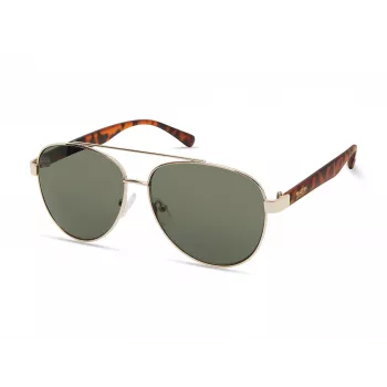 KENNETH COLE MAN KC1394-5932N Saulesbrilles - Pelēks acetāta taisnstūra rāmis ar pelēkām polikarbonāta lēcām - 59 mm lēcu platums - UV400 aizsardzība