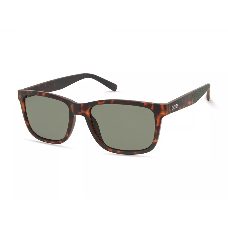 KENNETH COLE Vīriešu KC1376-5552N Taisnstūra saulesbrilles - Melns rāmis Pelēkas lēcas 55/18/145 mm UV400