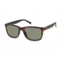 KENNETH COLE Vīriešu KC1376-5552N Taisnstūra saulesbrilles - Melns rāmis Pelēkas lēcas 55/18/145 mm UV400