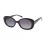 Kenneth Cole Sieviešu Saulesbrilles KC2963-5301B - Melns Rāmis, Pelēkas Lēcas, 53mm
