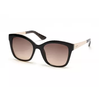KENNETH COLE Sieviešu saulesbrilles KC2965-5401F - Ģeometrisks acetāta rāmis ar pelēkām gradienta lēcām - 54mm
