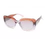 KENNETH COLE Sieviešu saulesbrilles KC2966-5383Z Melns acetāts kvadrātveida rāmis Pelēks gradienta lēcas 53mm