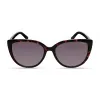 KENNETH COLE Sieviešu saulesbrilles KC2979-5501B - Taisnstūra melns rāmis, dūmu lēcas, UV400 aizsardzība