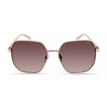 KENNETH COLE Sieviešu saulesbrilles KC3000-6028T Taisnstūra Brūns Bruņurupuča 60mm