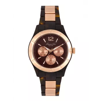 KENNETH COLE Sieviešu pulkstenis IKC0003 38mm Nerūsējošais tērauds Sudraba ciparnīca