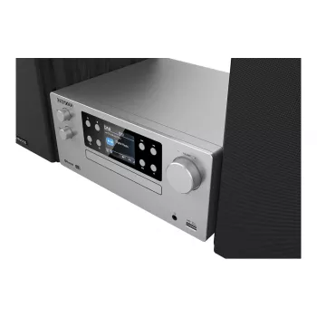 Kenwood M-925DAB-S Home Audio Micro System 50 W Silver/Black