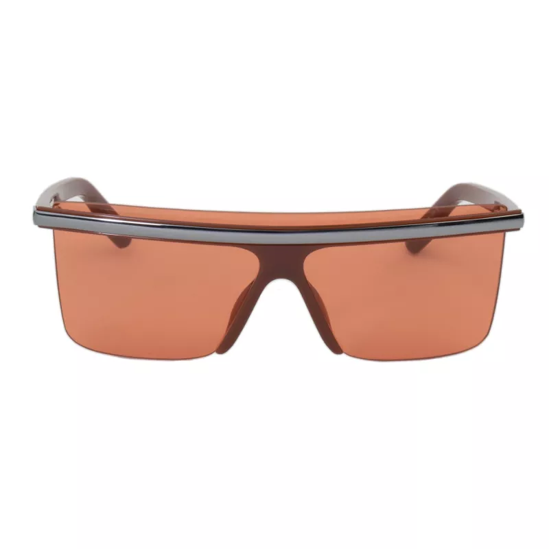 KENZO Unisex Saulesbrilles KZ40003I-48F Havana Brūns Gradients Kvadrātveida Acetāts