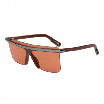 KENZO Unisex Saulesbrilles KZ40003I-48F Havana Brūns Gradients Kvadrātveida Acetāts